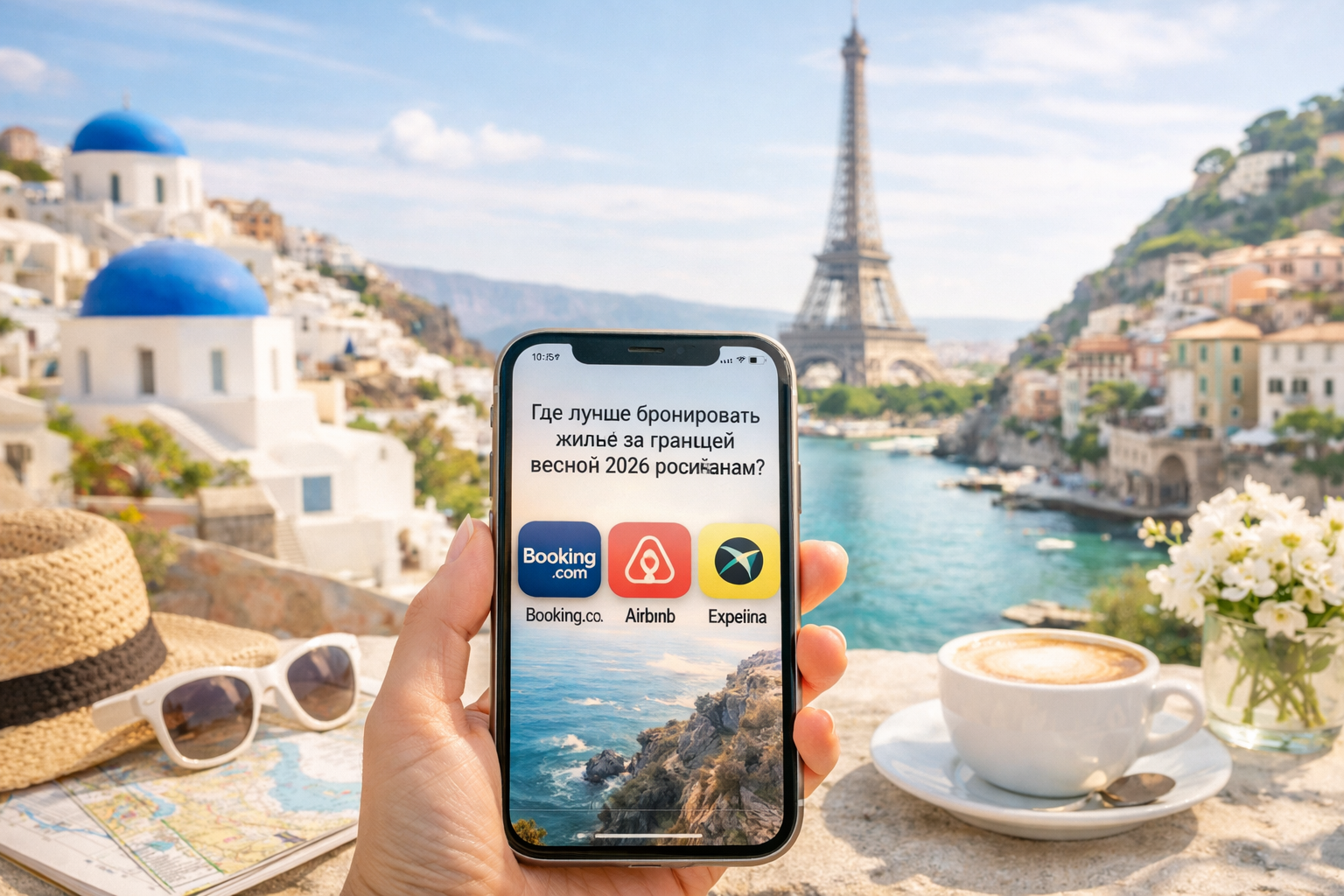 Где лучше бронировать жильё за границей весной 2026 россиянам