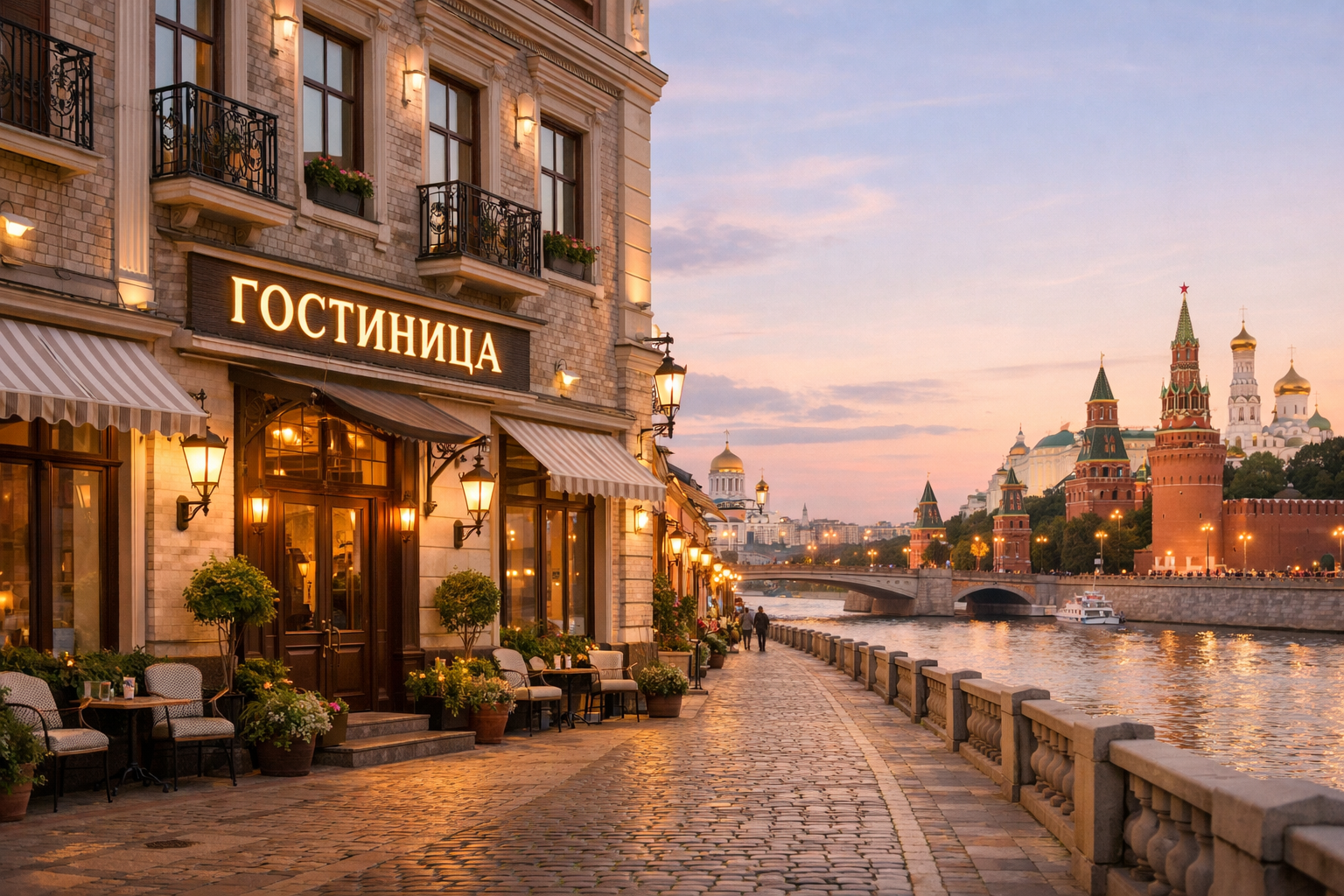 Где остановиться в Москве