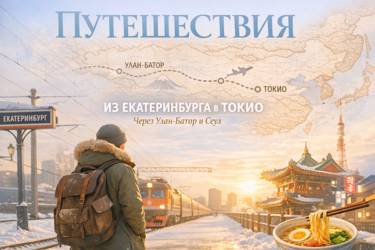 Из Екатеринбурга в Токио через Восточную Азию