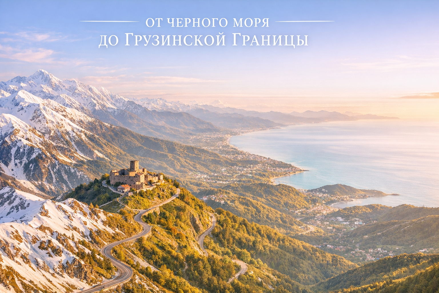 Из Сочи в Барселону через Кавказ