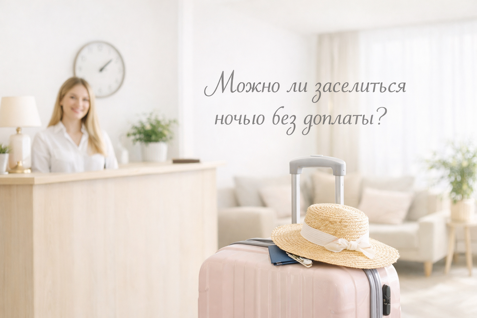 Можно ли заселиться ночью без доплаты