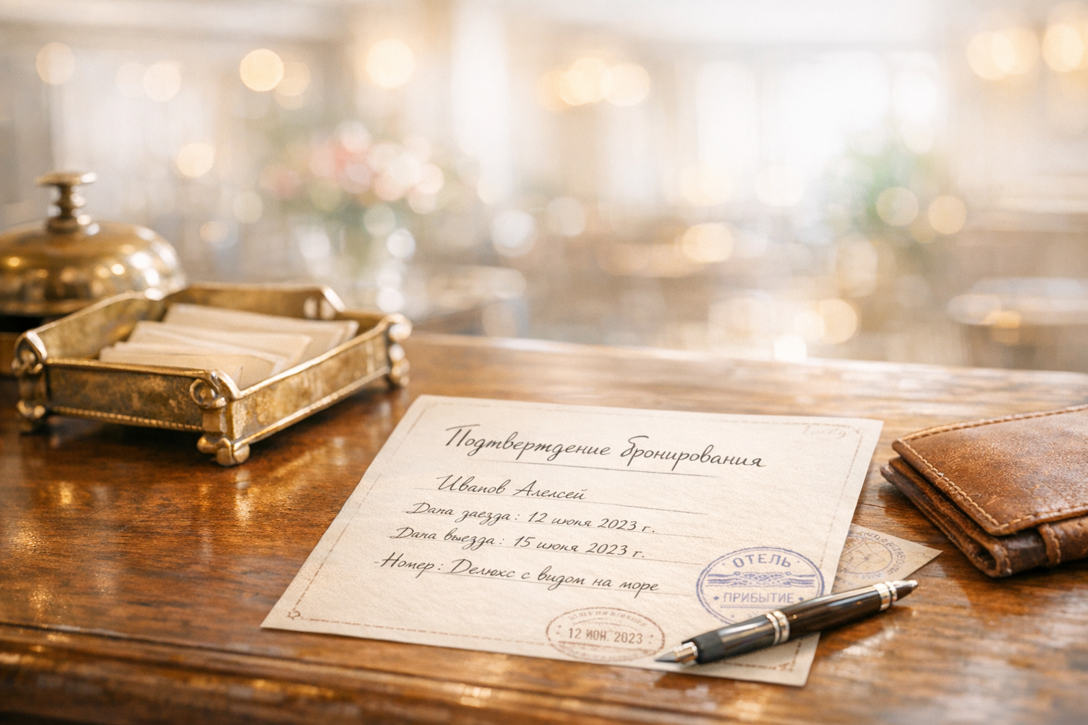 Почему отель просит подтверждение бронирования по почте