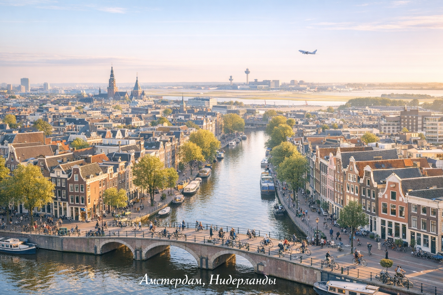 Полёты в Амстердам