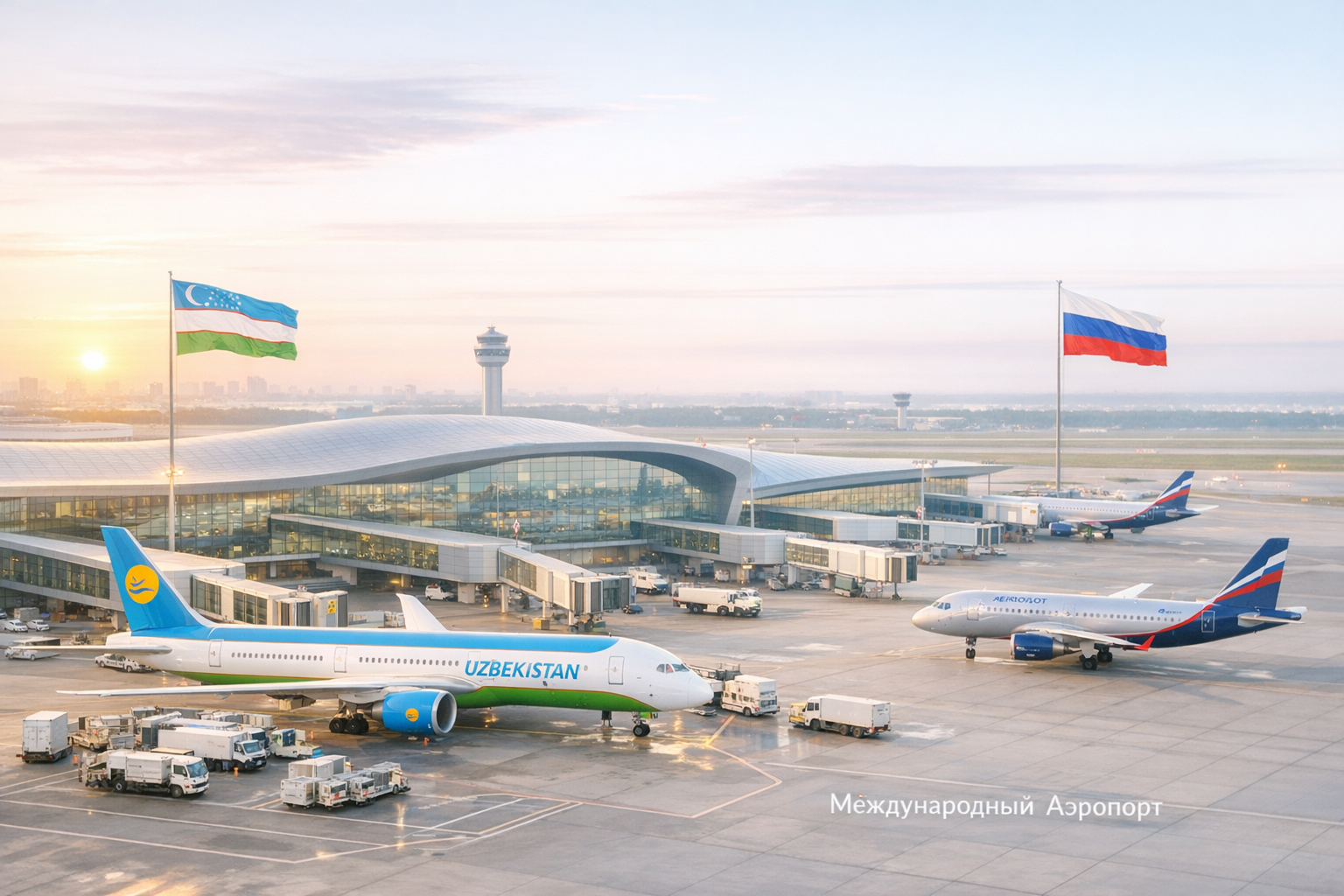 Рейсы Узбекистан — Москва