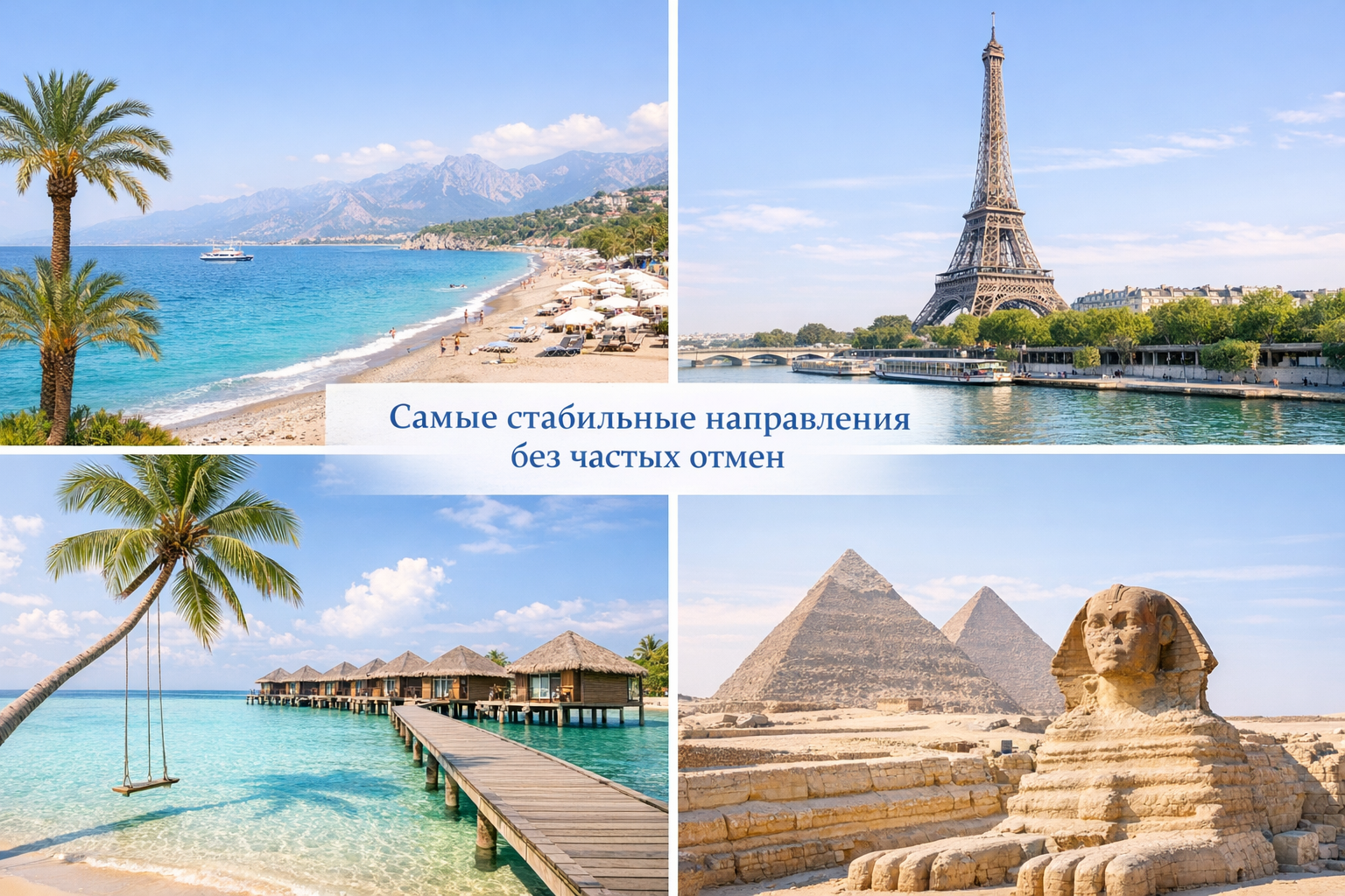 Самые стабильные направления без частых отмен