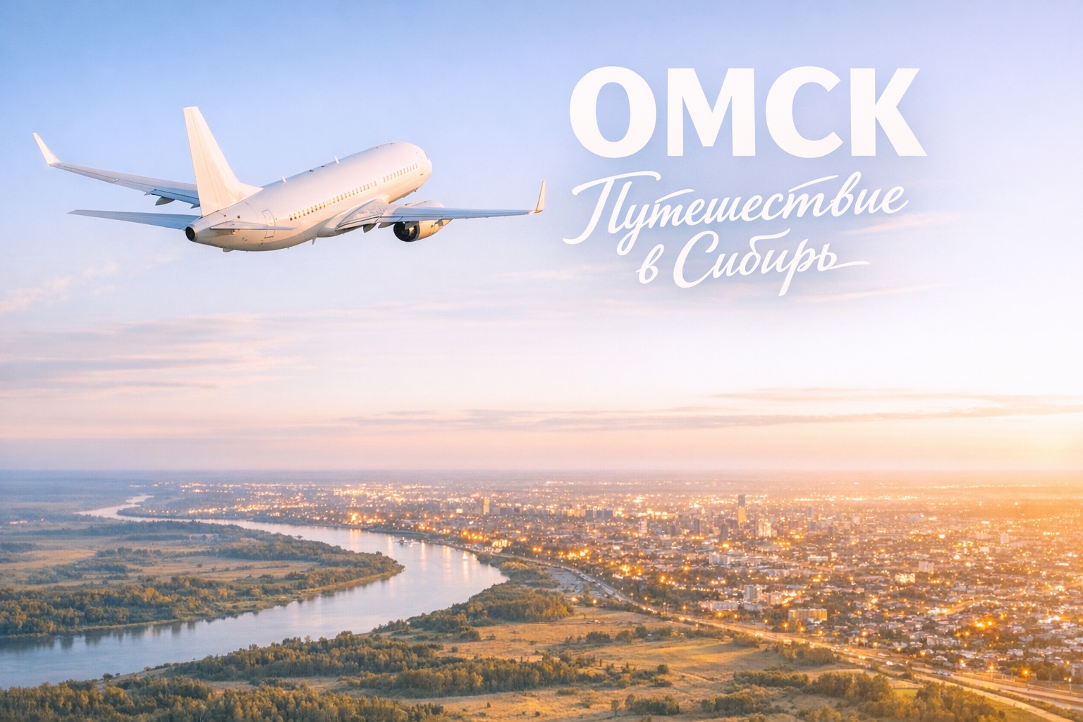 Время в пути до Омска самолётом